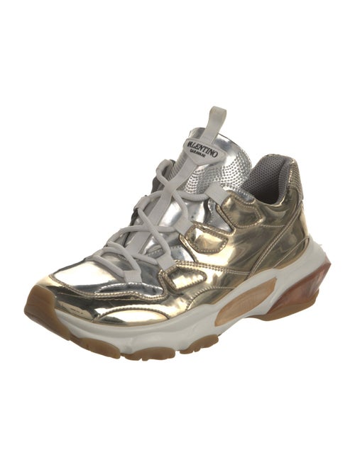 Valentino Patent Leather Chunky Sneakers