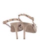 Valentino Rockstud Accents Mesh Slingback Pumps