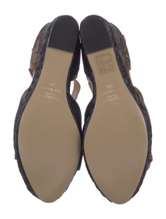 Valentino Lace Printed Espadrilles