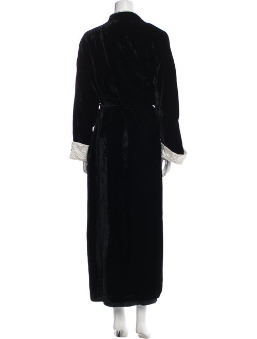 Valentino Embroidered Accent Robe