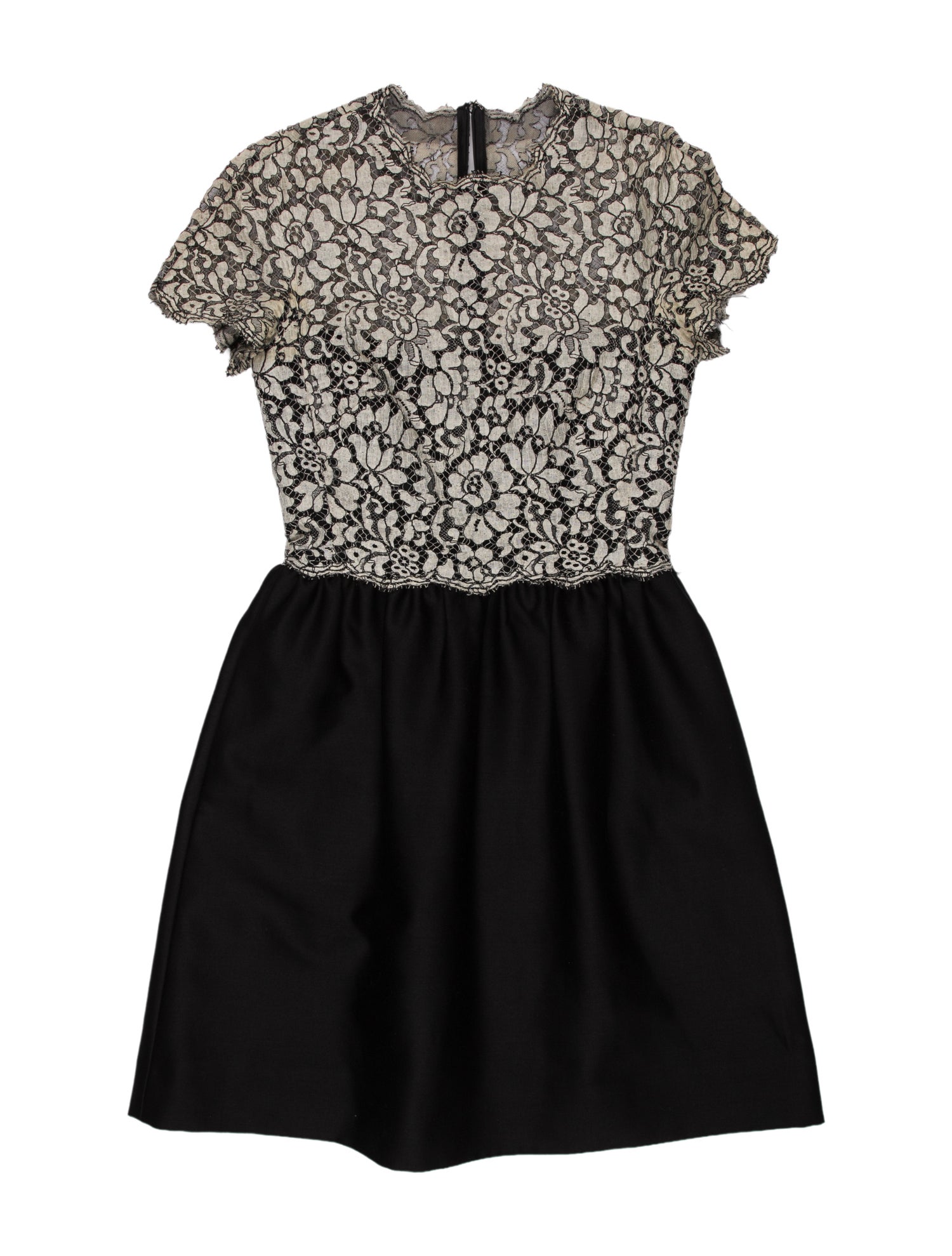 Valentino Virgin Wool Mini Dress