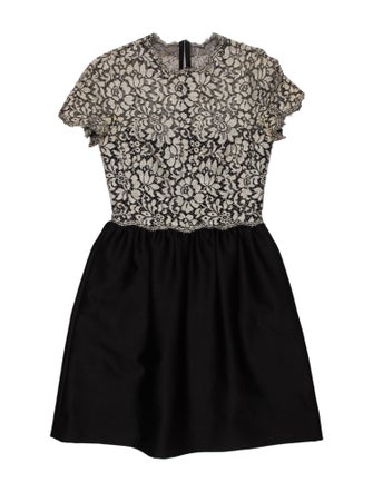 Valentino Virgin Wool Mini Dress