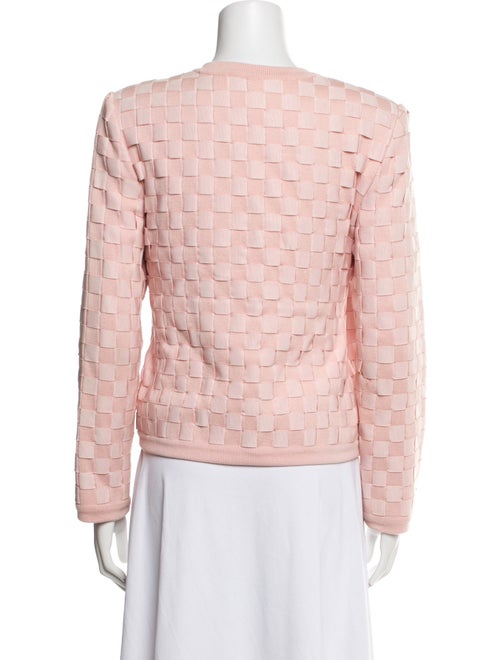 Valentino Plaid Print Jacket