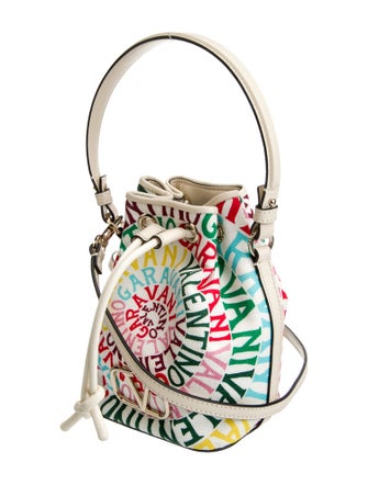 Valentino Canvas Bucket Bag