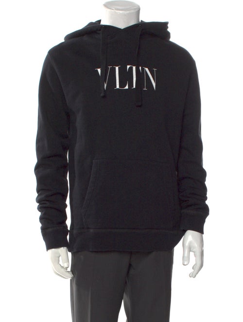 Valentino Graphic Print Crew Neck Hoodie