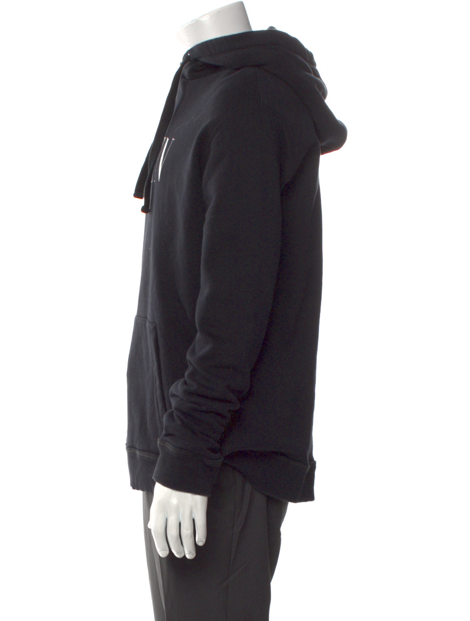 Valentino Graphic Print Crew Neck Hoodie