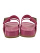 Valentino Patent Leather Studded Accents Slides
