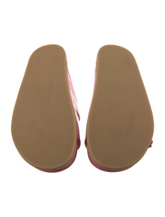 Valentino Patent Leather Studded Accents Slides