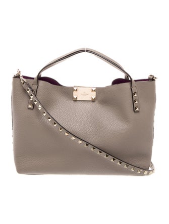 Valentino Rockstud Top Handle Bag