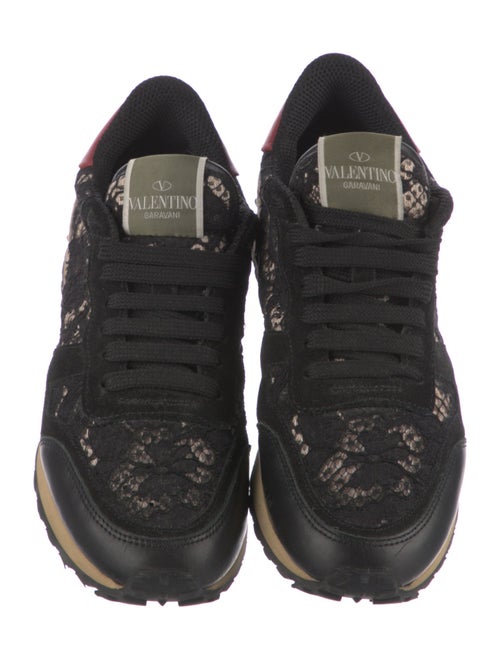 Valentino Lace Printed Athletic Sneakers