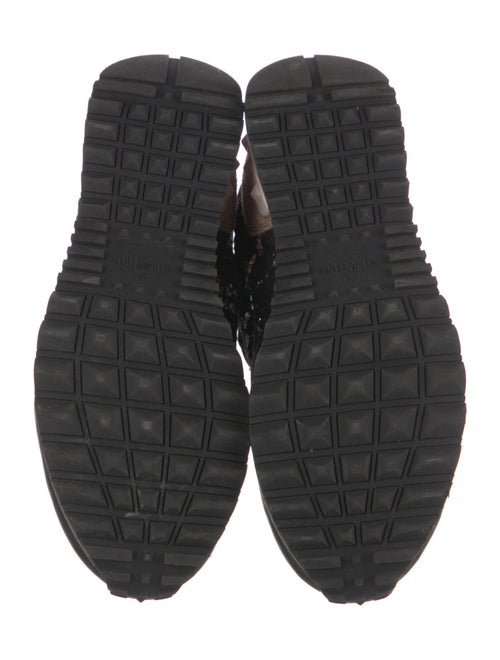 Valentino Lace Printed Athletic Sneakers
