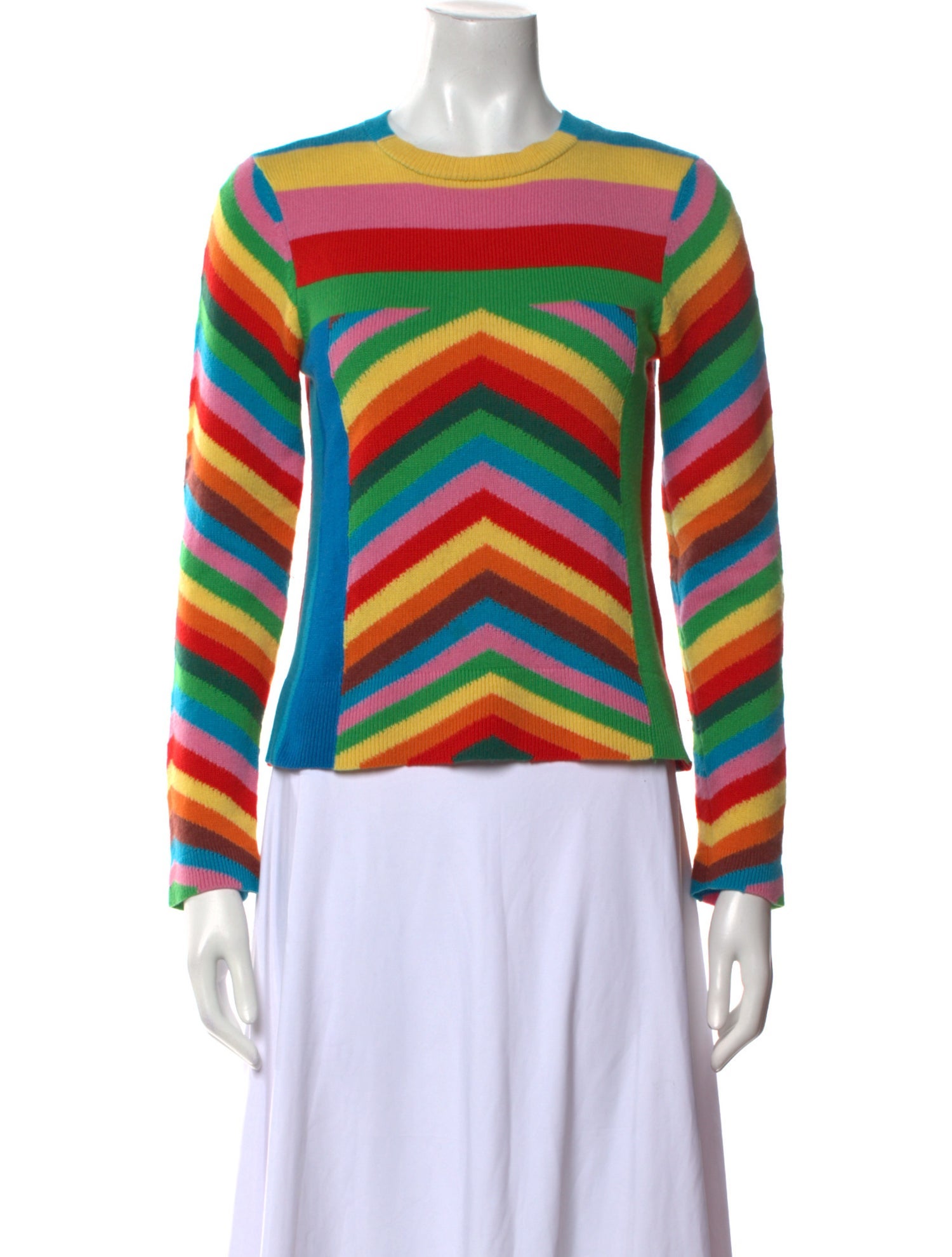 Valentino Cashmere Printed Sweater