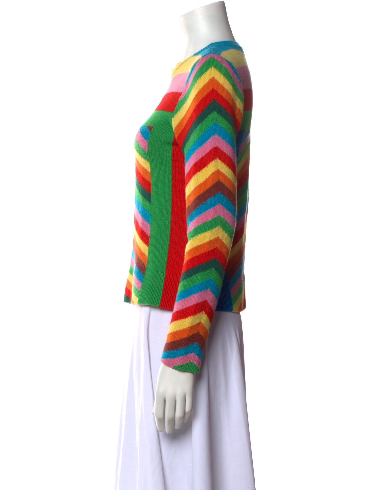 Valentino Cashmere Printed Sweater