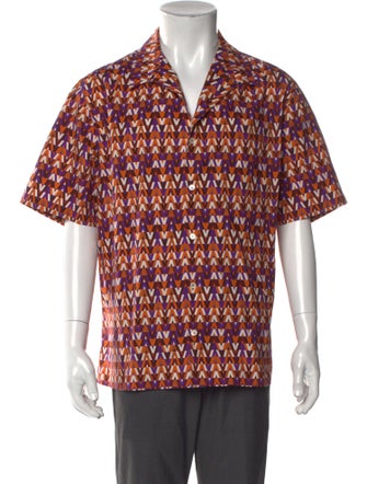 Valentino Printed Short Sleeve Shirt