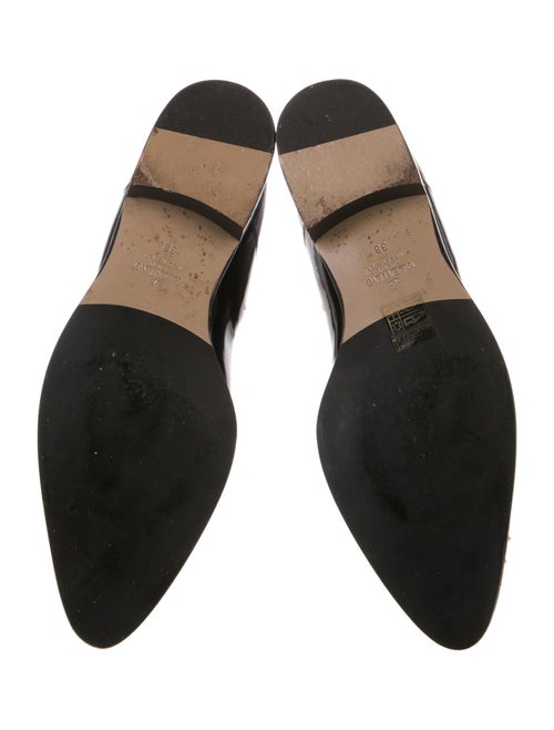 Valentino Rockstud Accents Patent Leather Oxfords