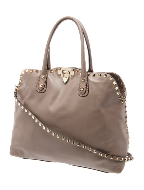 Valentino Rockstud Top Handle Bag