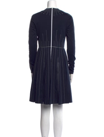 Valentino Striped Knee-Length Dress