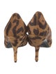 Valentino Ponyhair Animal Print Pumps