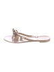 Valentino Rockstud Accents Rubber Slides