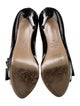 Valentino Patent Leather Bow Accents Pumps