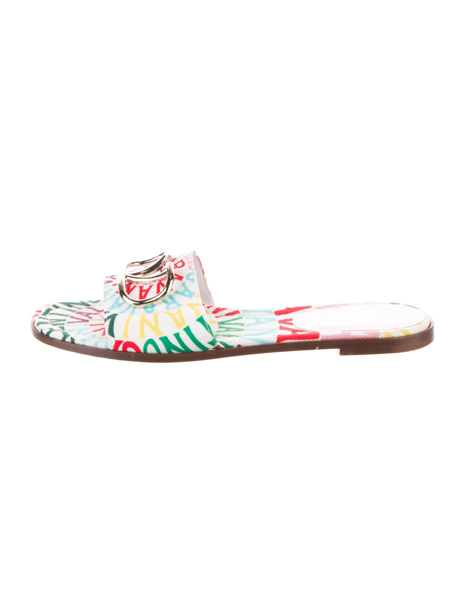 Valentino Canvas Printed Slides