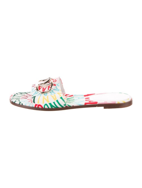 Valentino Canvas Printed Slides