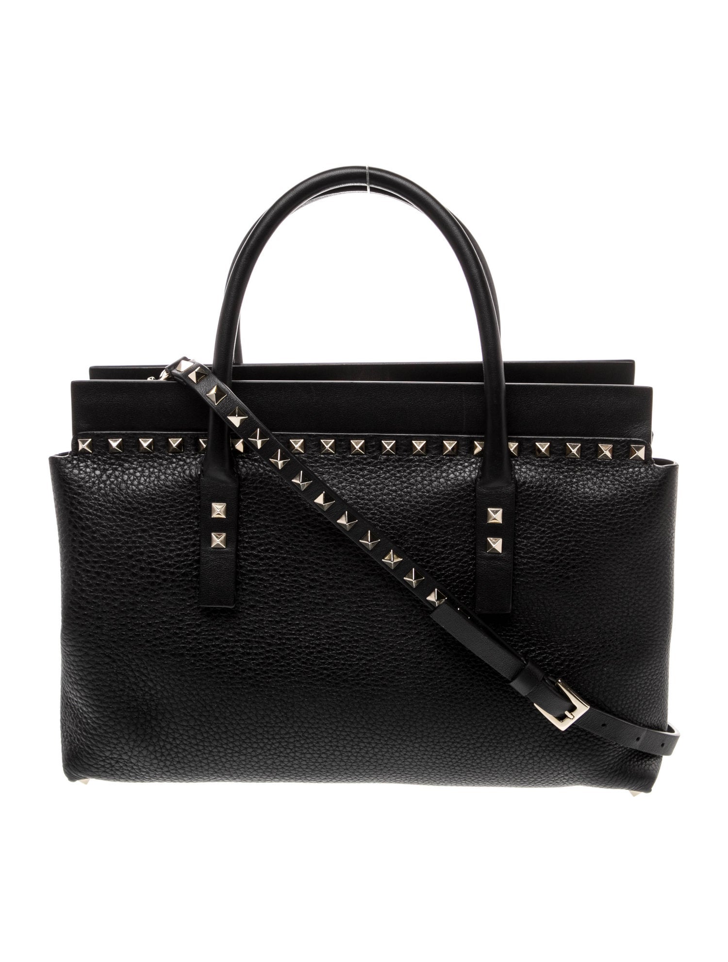 Valentino Rockstud Top Handle Bag