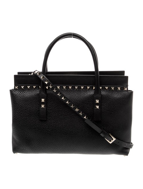 Valentino Rockstud Top Handle Bag