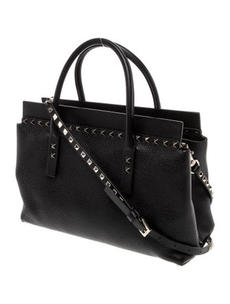 Valentino Rockstud Top Handle Bag