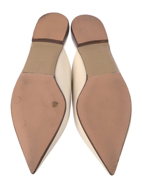 Valentino Rockstud Accents Leather Mules