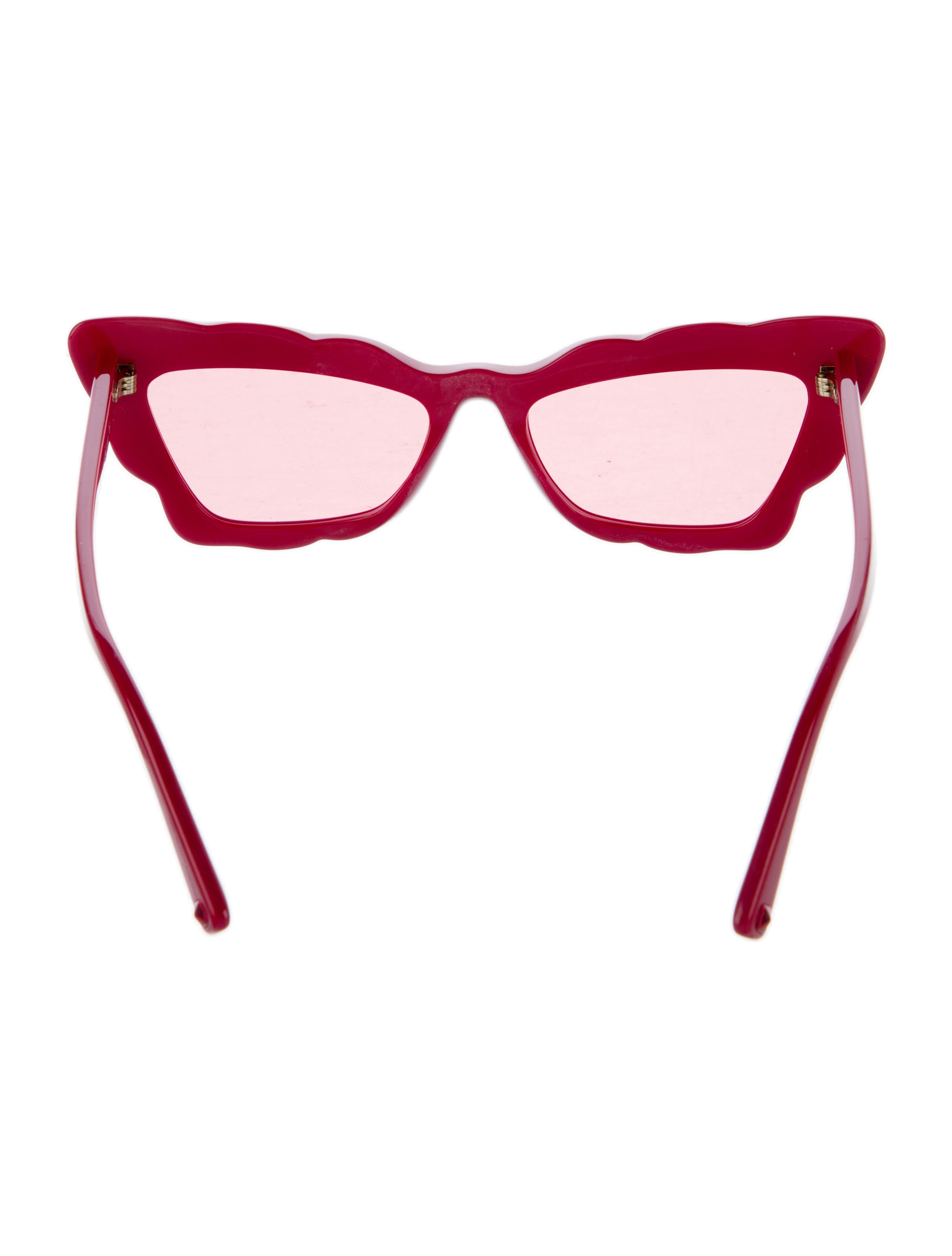 Valentino Rockstud Accents Cat-Eye Sunglasses