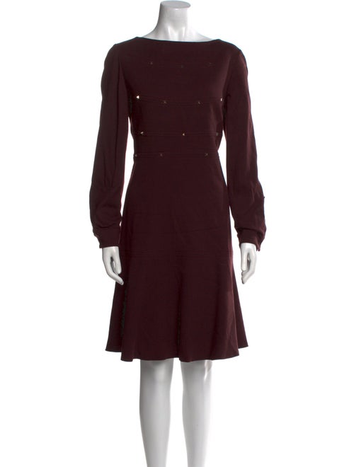 Valentino Virgin Wool Knee-Length Dress