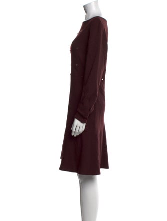 Valentino Virgin Wool Knee-Length Dress