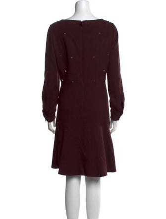 Valentino Virgin Wool Knee-Length Dress