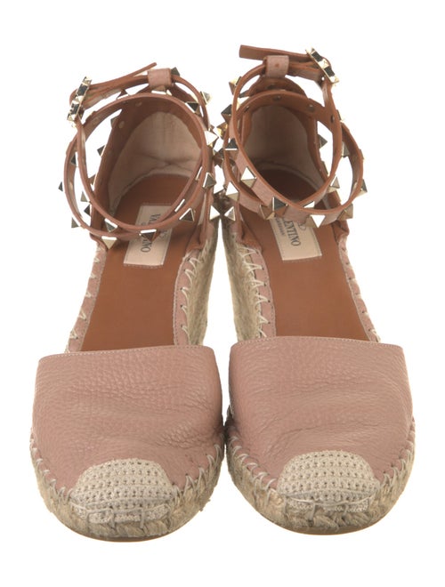Valentino Rockstud Accents Leather D'Orsay Pumps