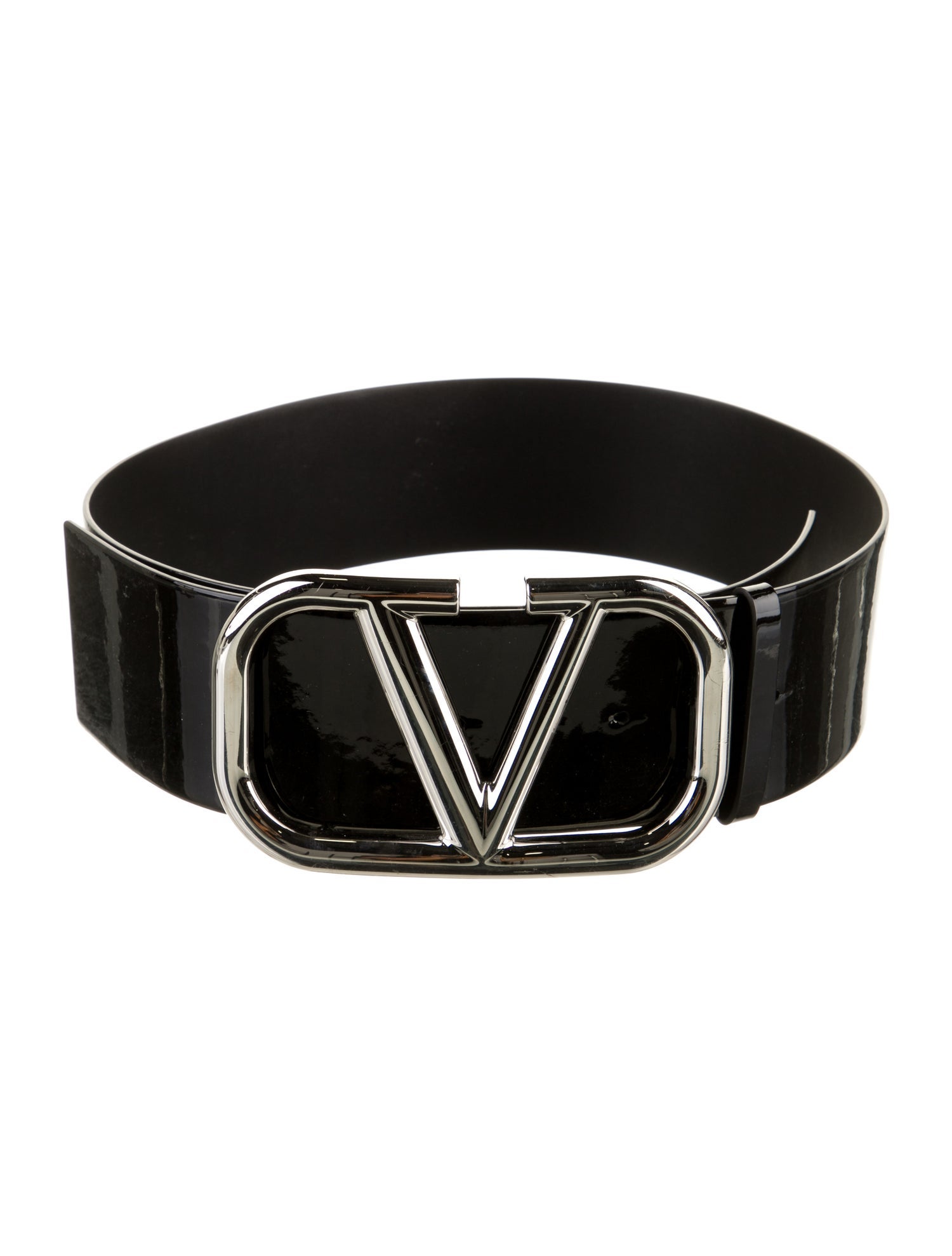 Valentino Wide Leather Belt