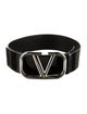 Valentino Wide Leather Belt