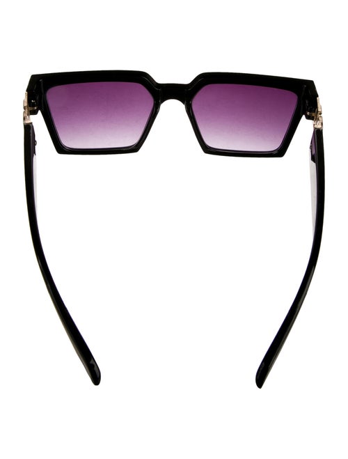 Valentino Rockstud Accents Square Sunglasses
