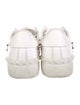 Valentino Rockstud Accents Leather Sneakers