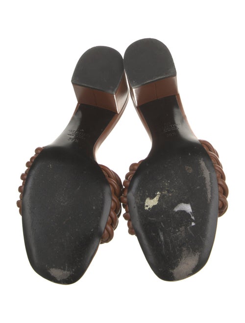 Valentino Leather Slides