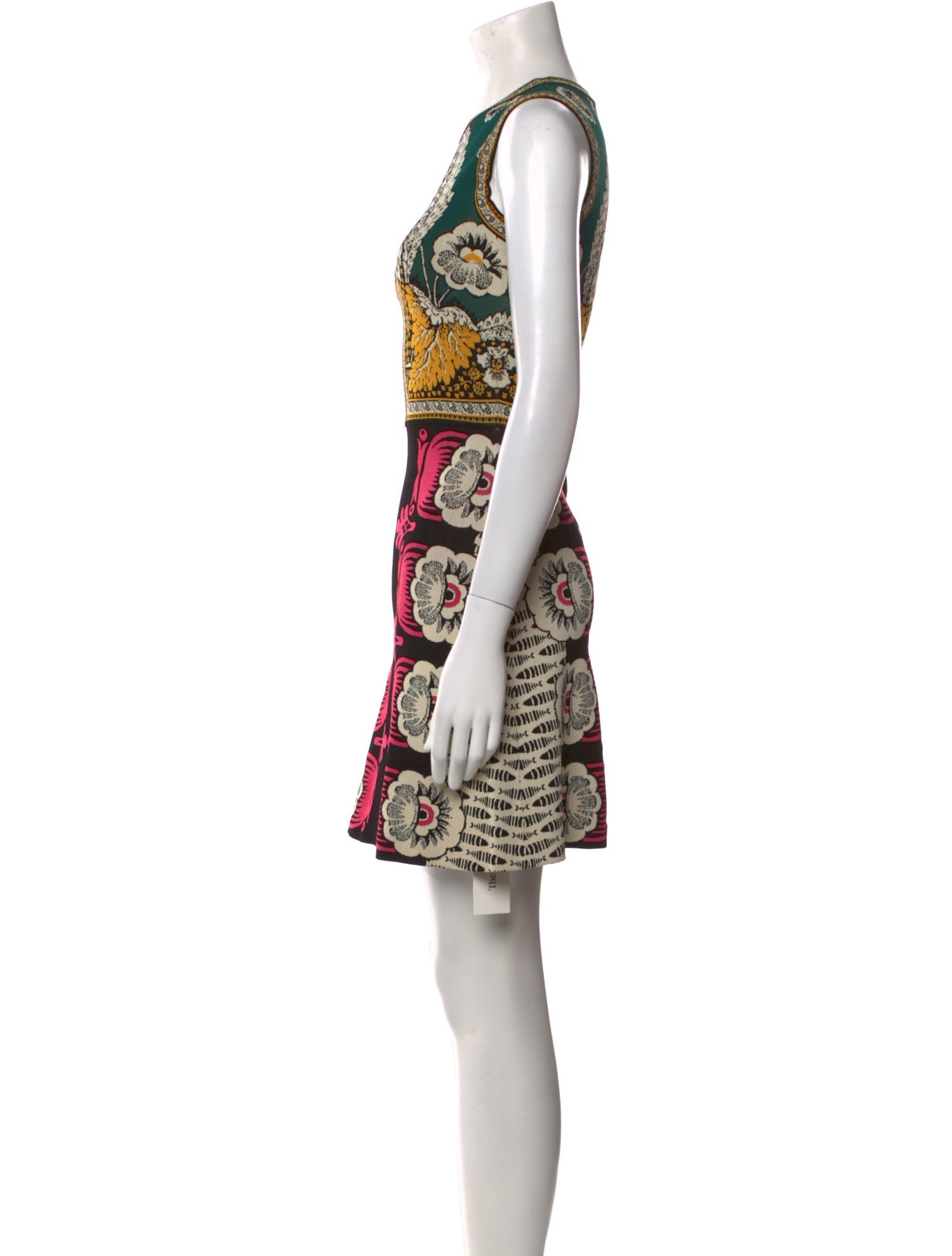 Valentino Printed Mini Dress