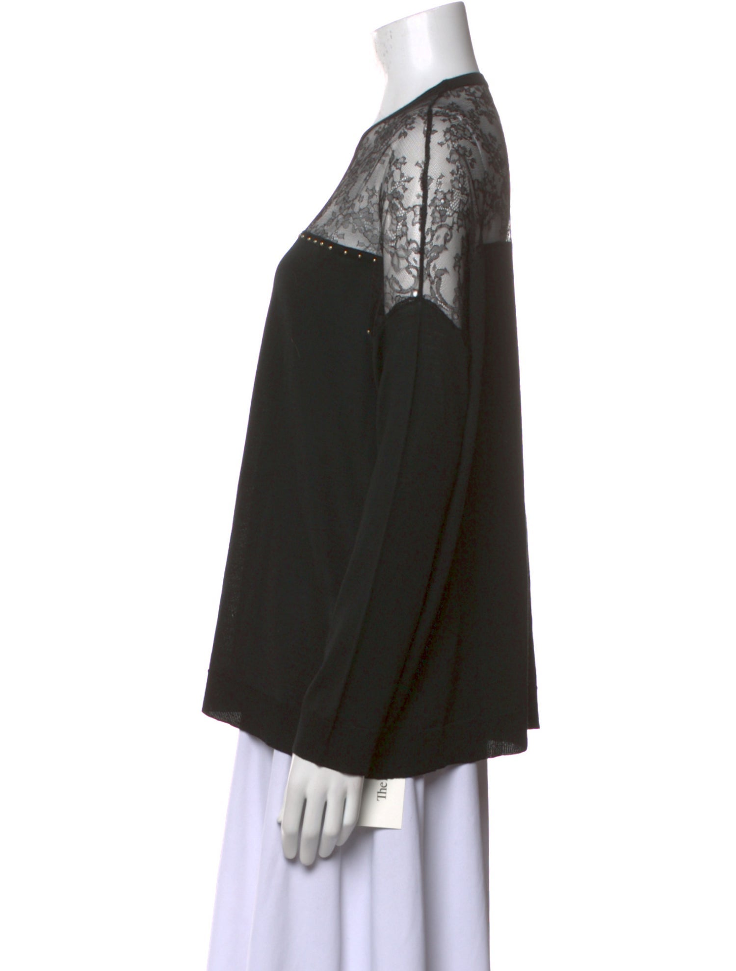 Valentino Virgin Wool Crew Neck Top