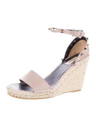 Valentino Rockstud Accents Leather D'Orsay Pumps