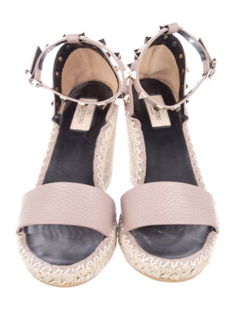 Valentino Rockstud Accents Leather D'Orsay Pumps