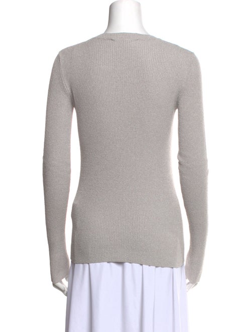 Valentino Silk Crew Neck Top