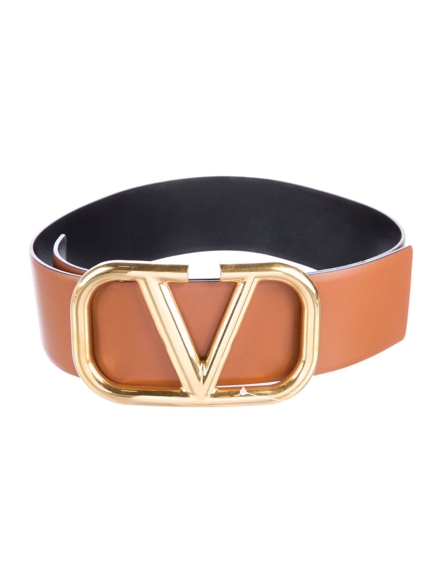 Valentino Wide Leather Waist Belt