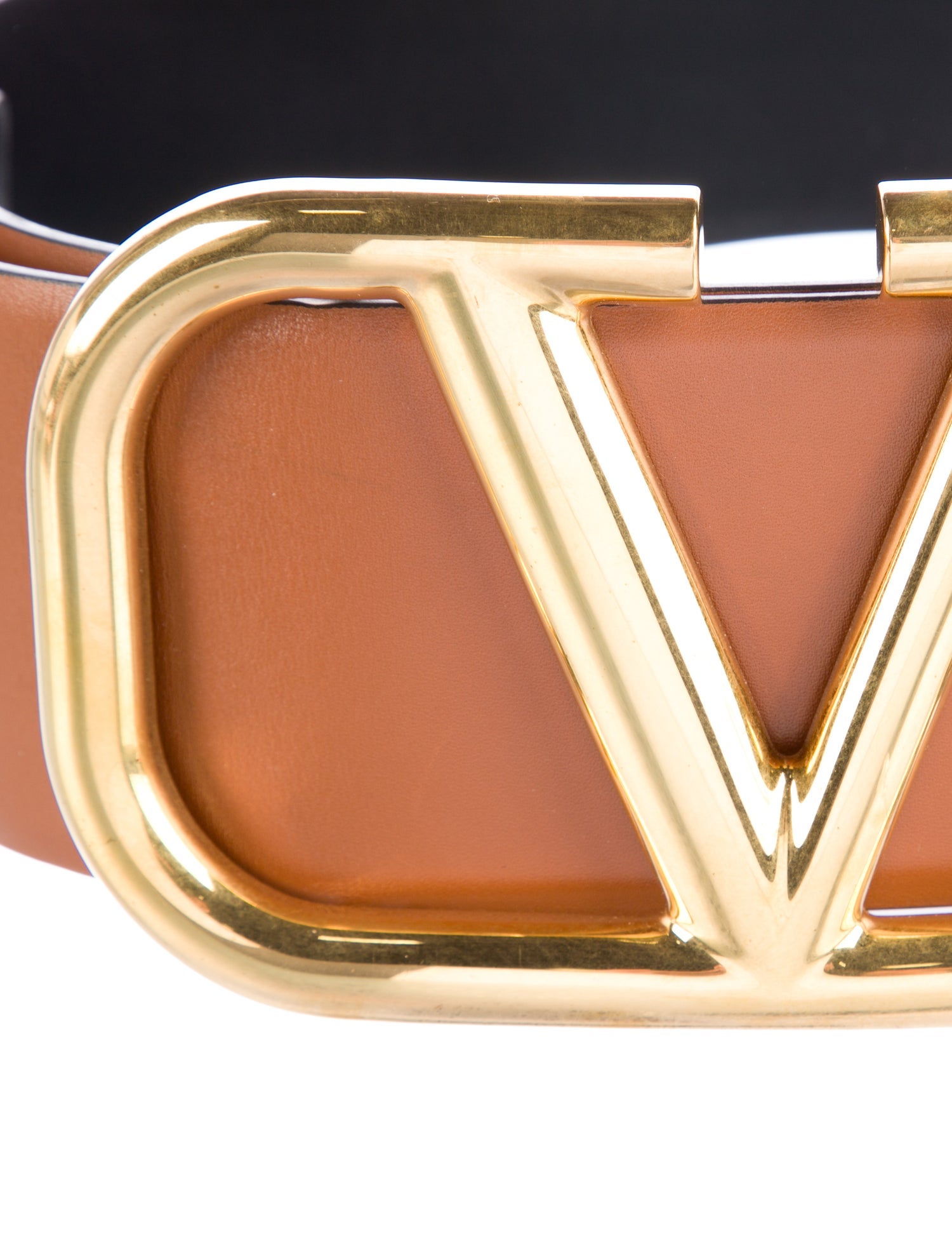Valentino Wide Leather Waist Belt