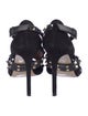 Valentino Rockstud Accents Suede Sandals