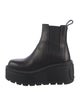 Valentino Leather Chelsea Boots