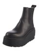 Valentino Leather Chelsea Boots